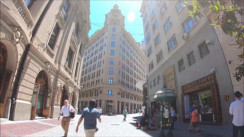 Calle Nueva York en Santiago de Chile (New York Street)
