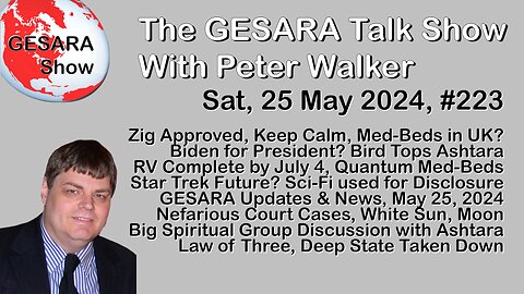 2024-05-25 GESARA Talk Show 223 - Saturday