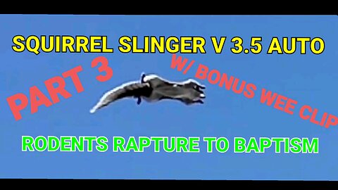 Squirrel Slinger V3.5 Part 3 Rodent Rapture to Baptism #Squirrel #Launcher #Squirrelcatapult