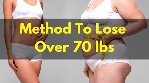 Weight Loss Success Story | Method To Lose Over 70 lbs | JohnIV