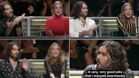 What REALLY happened between Russell Brand and Katherine Ryan on Roast Battle: