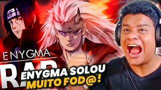 REAGINDO a RAP DOS UCHIHAS (Naruto) | SHARINGAN | ENYGMA | React Anime Pro