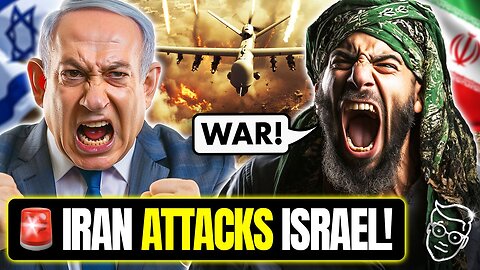 🚨BREAKING: Iran Launches MASSIVE Attack on Israel | Kicking Off WW3!? World On EDGE, Biden in PANIC