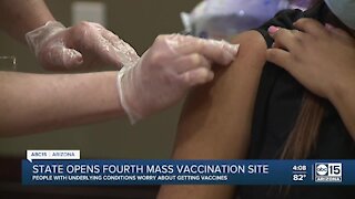 State opens fourth mass vaccination site