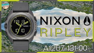 Such A Cool Looking Watch! | Nixon Ripley 100m Ana-Digi Quartz A1267-131-00 Unbox & Review
