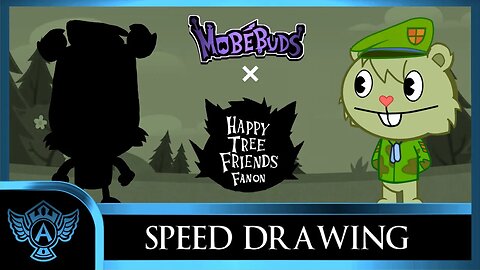 Speed Drawing: Happy Tree Friends Fanon - Karl | Mobebuds Style