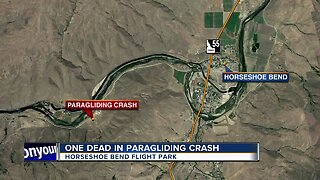 One dead in paragliding accident