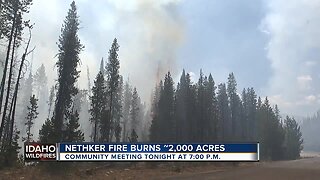 Nethker Fire burns over 2,000 acres, now 27 percent contained