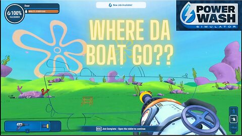 PowerWash Simulator: Where Da Boat Go???
