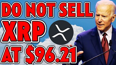 THEY WANT YOU TO SELL XRP AT $96.21 (MUST SEE)