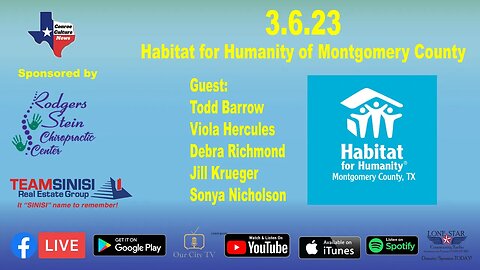 3.6.23 - Habitat for Humanity of Montgomery County - Conroe Culture News