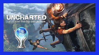 Mais uma platina. Todos os jogos e todas as versões platinada: Uncharted: Coleção Legado dos Ladrões