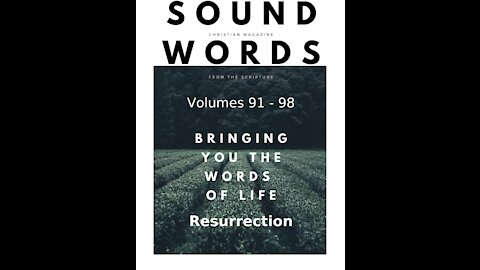 Sound Words, Resurrection