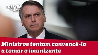 Bolsonaro ainda não sabe se vai se vacinar contra COVID-19