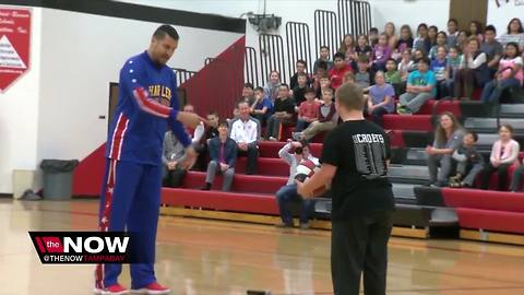 West Point High School senior makes trick shot