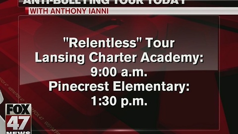 Anti-bullying tour making stops in mid-Michigan