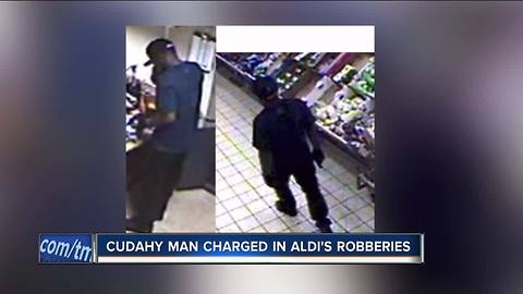 FBI: ALDI serial armed robber charged after spree from Wisconsin to Indiana