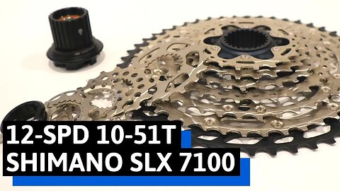 10-51t 12spd Cassette - Shimano SLX M7100 10-51t 12 Speed Cassette Feature Review and Weight