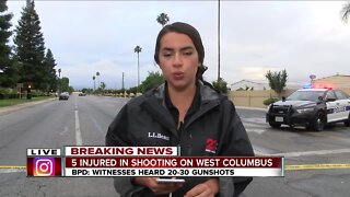 5 teenagers injured in shooting on West Columbus Street
