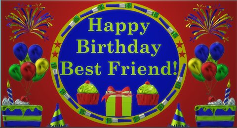 Happy Birthday 3D - Happy Birthday Best Friend - Happy Birthday To You - Happy Birthday Song