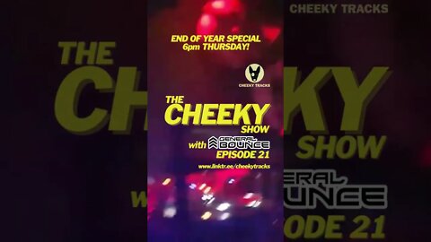 🎵 The last Cheeky Show of 2022 drops @ 6pm next Thursday 🎵 #CheekyTracks #BestOf2022