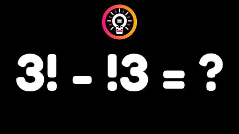 COMO CALCULAR PERMUTAÇÃO CAOTICA FACILMENTE ! MATEMATICA BÁSICA