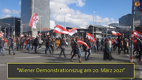 Der rasende Reporter Dani Luki berichtet von der Wiener Demo am 20. März 2021