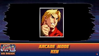 Super Street Fighter 2: Turbo Hyper HD Remix: Arcade Mode - Ken