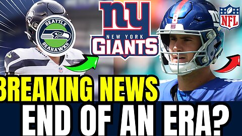 🚨 BOMB NEWS. WILL THIS BE THE END OF AN ERA ? NEW YORK GIANTS NEWS TODAY! NFL NEWS TODAY