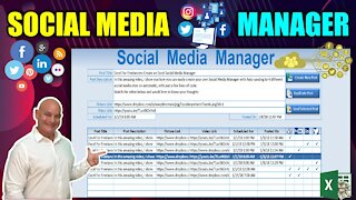 How To Create Your Own Social Media Manager in Excel using Zapier