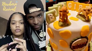 Lil Reese & "GF" Kimani Host Their 1st Gender Reveal Party! 👶🏽