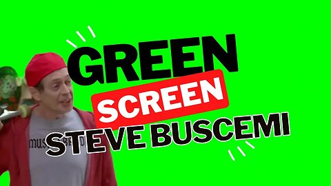 Green Screen Steve Buscemi (30 Rock) How Do You Do, Fellow Kids?