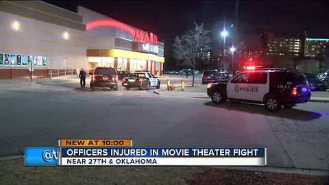 2 arrested, 2 Milwaukee Police officers injured after fight at South Gate Cinema