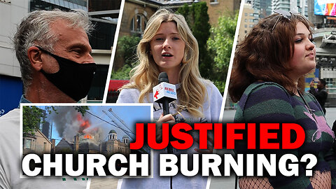 ANOTHER church goes up in flames — are Canadians noticing a pattern?