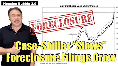 Housing Bubble 2.0 - Case Shiller Slows - Foreclosure Filings Grow (Up 67% Year Over Year)