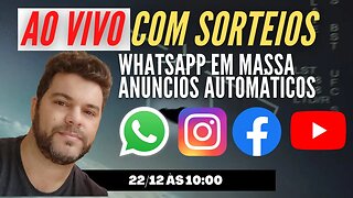 LIVE QUE VAI TER LIVE - AMANHÃ CEDO 10:00