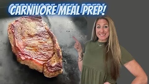 CARNIVORE MEAL PREP | ANDY SHOWS YOU WHAT HE'S MAKING ON THE BLACKSTONE GRIDDLE | CARNIVORE BREAD