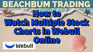 How To Watch Multiple Stock Charts in Webull Online | Grid View