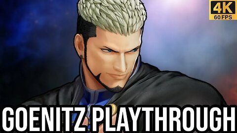 The King of Fighters XV: Goenitz Playthrough (PS5) (4K/60FPS)