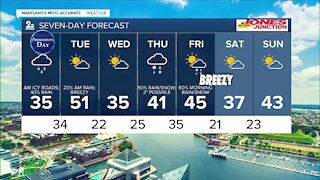 WMAR-2 News Weather at 11