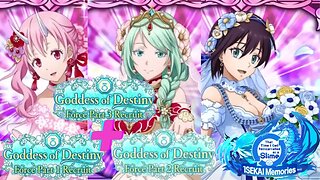 SLIME ISEKAI Memories: Goddess of Destiny Force Recruit P1 & P2 & P3 Banners Summons