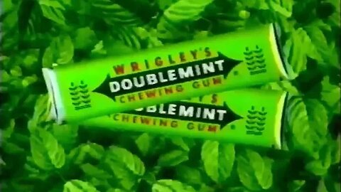 "Wrigley's Doublemint Gum Double Twins 90's Commercial" (September 13, 1998)