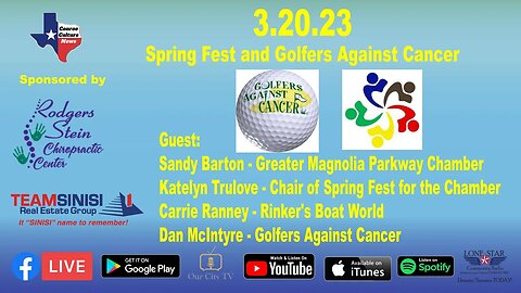 3.20.23 - Spring Fest and Golfers Against Cancer-Events in the Community - Conroe Culture News