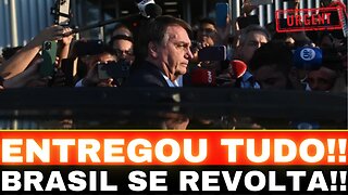 TRAIÇÃO!! BOLSONARO DECIDE ENTREGAR TUDO!! ALERTA TOTAL....