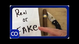 Cuban Cohiba Maduro 5 Cigar Cut Open Real Or Fake?