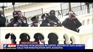 Ashli Babbitt’s Mother Speaks With OAN’s John Hines After Meeting With Speaker McCarthy