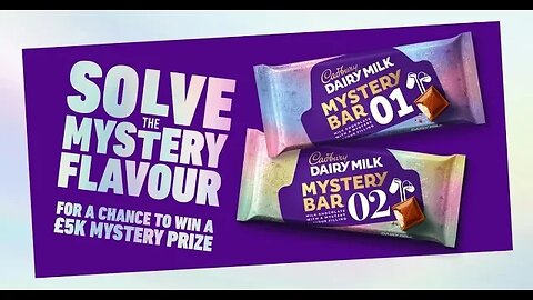 Cadburys Mystery Chocolate Bar Number 2, what's the Flavour?