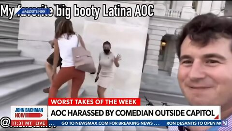 AOC was sexually harassed at the Capital — and she liked it! * 7/15/22
