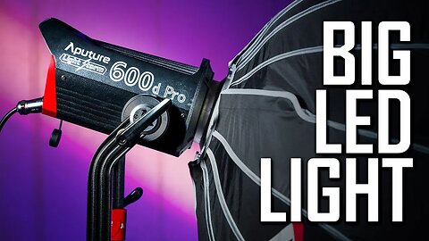 Aputure 600D Pro LED Light: Big Output at a Great Price