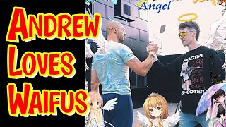 Andrew Tate Hangs Out With Waifu Watchers - Is He Really Into Anime? #anime